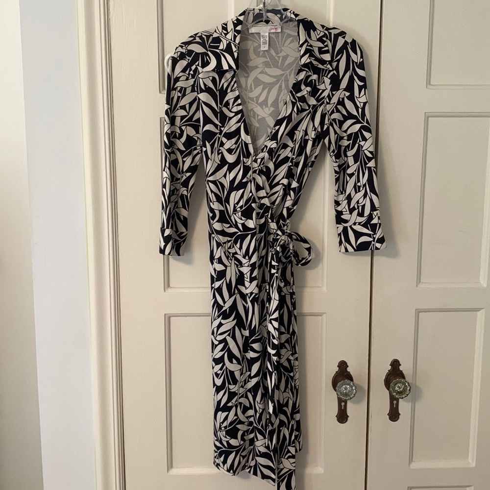Dianne von Furstenberg vintage wrap dress